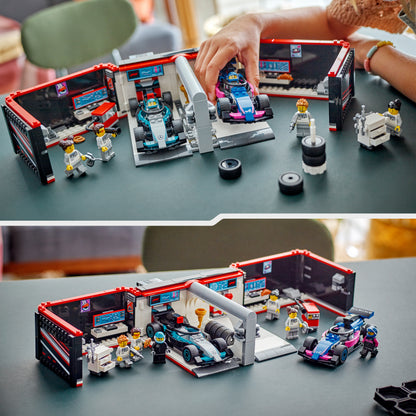 LEGO City: F1 Garage & Mercedes-AMG and Alpine Cars (60444)