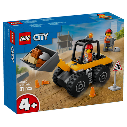 LEGO CITY: Yellow Construction Wheel Loader (60450)