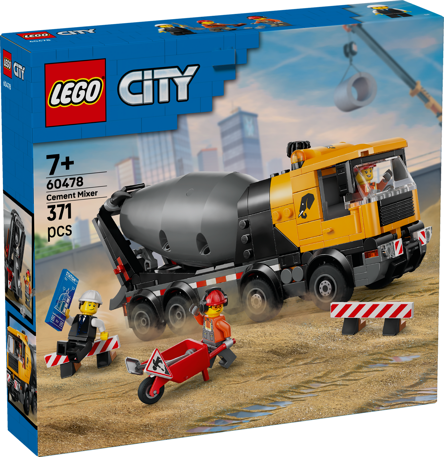 LEGO City: Cement Mixer (60478)
