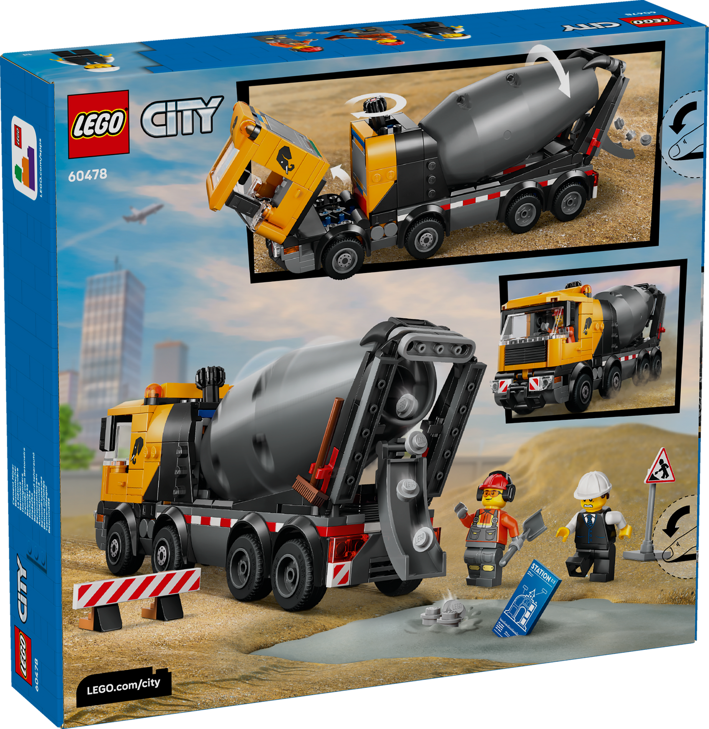 LEGO City: Cement Mixer (60478)