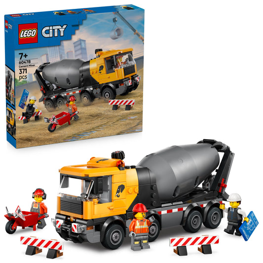 LEGO City: Cement Mixer (60478)