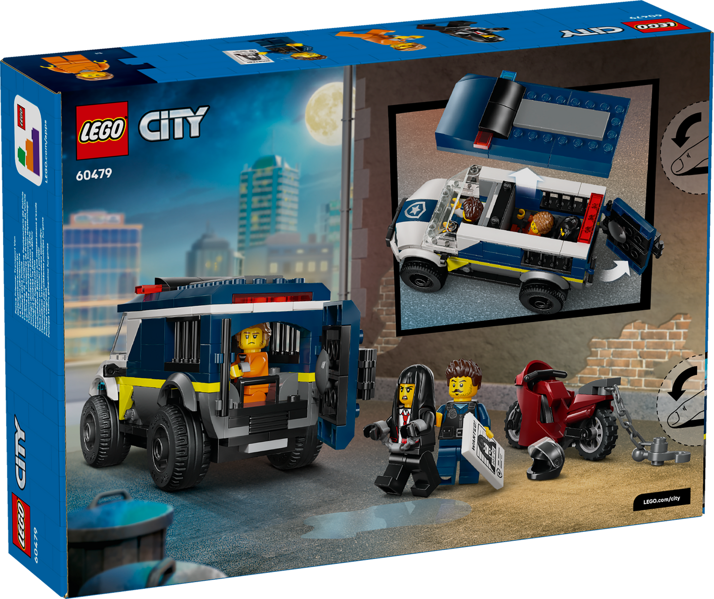 LEGO City: Police Prisoner Transport Van (60479)