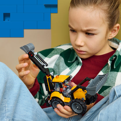 LEGO City: Yellow Backhoe Loader (60480)