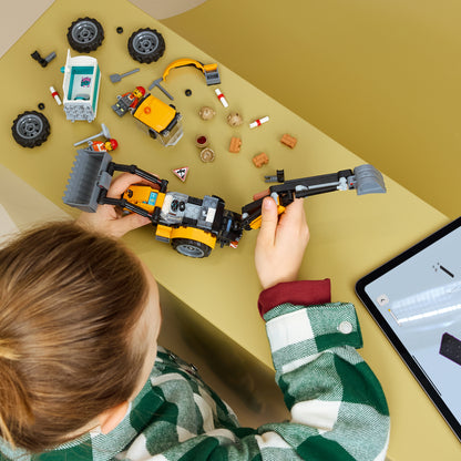 LEGO City: Yellow Backhoe Loader (60480)