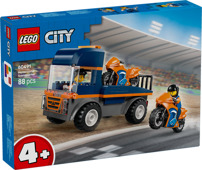 LEGO City: Motorcycle Transporter (60491)