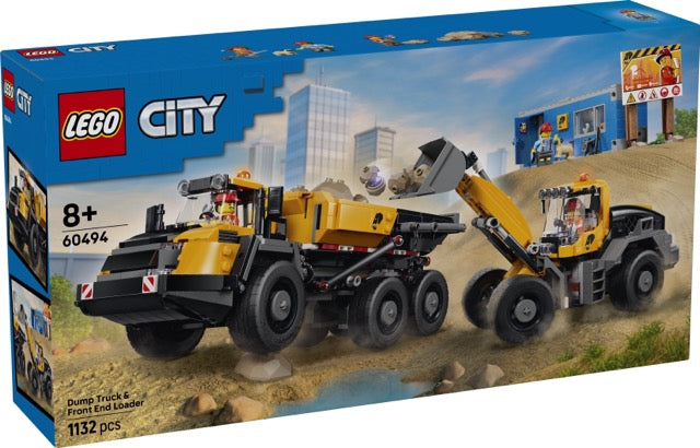 LEGO City: Dump Truck & Front End Loader (60494)