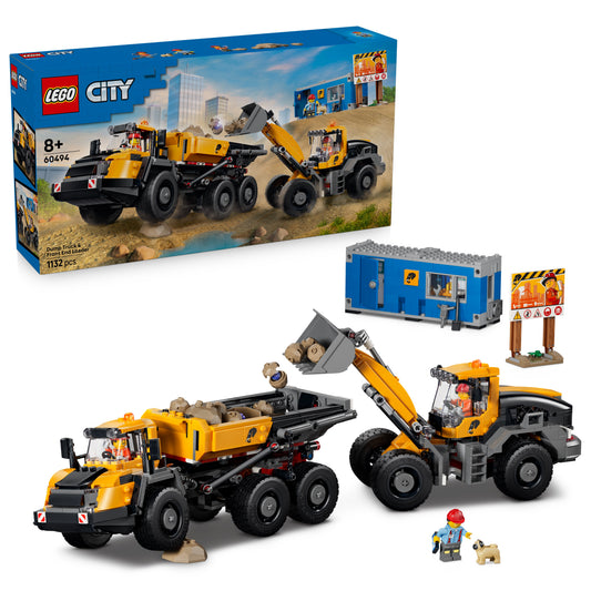 LEGO City: Dump Truck & Front End Loader (60494)