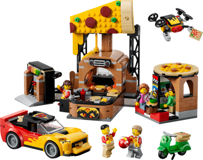 LEGO City: Pizza Delivery Experience with Vehicles (60496)
