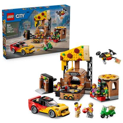 LEGO City: Pizza Delivery Experience with Vehicles (60496)