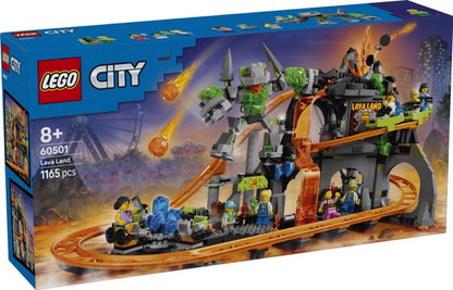 LEGO City: Lava Land Roller Coaster Park (60501)
