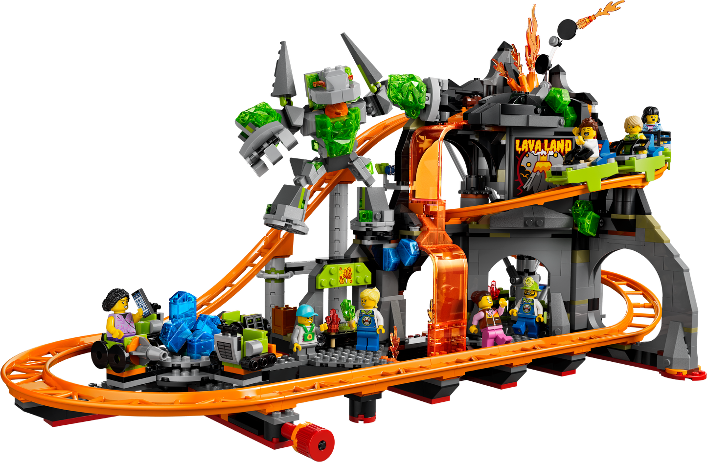 LEGO City: Lava Land Roller Coaster Park (60501)