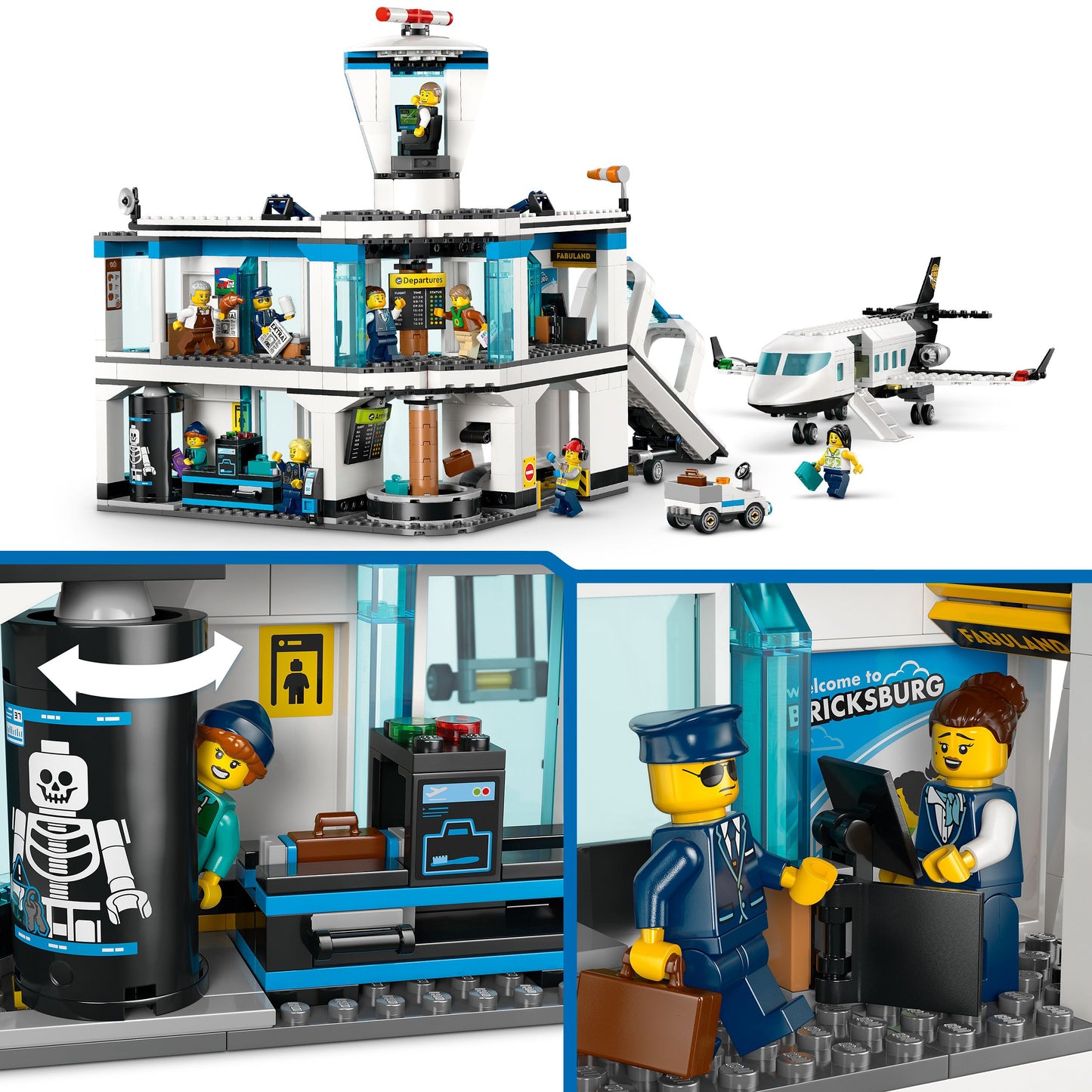 LEGO City: Airport with Airplane (60502)