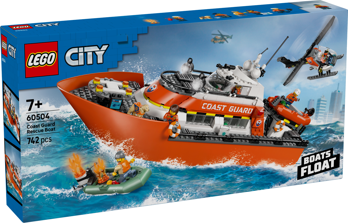 LEGO City: Coast Guard Rescue Boat & Helicopter (60504)