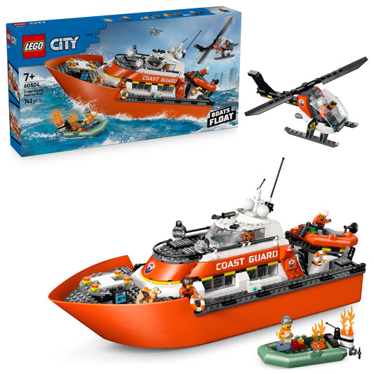 LEGO City: Coast Guard Rescue Boat & Helicopter (60504)