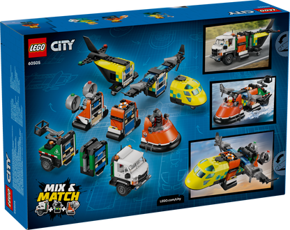 LEGO City: Airplane Service Truck and Hovercraft Remix (60505)