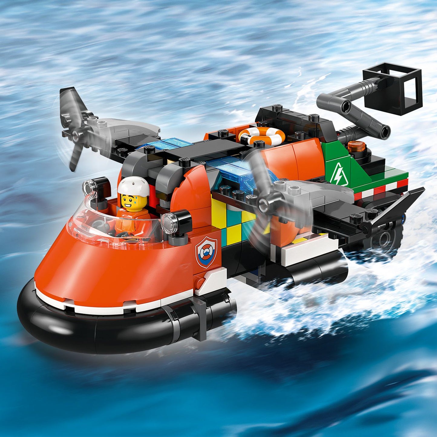 LEGO City: Airplane Service Truck and Hovercraft Remix (60505)
