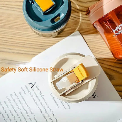 Portable 500ml Plastic Hot/Cold Drink Cup