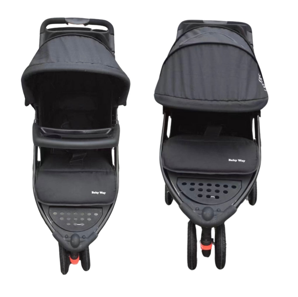 Agile 3-Wheel Compact Stroller + Food Tray + Parents Tray