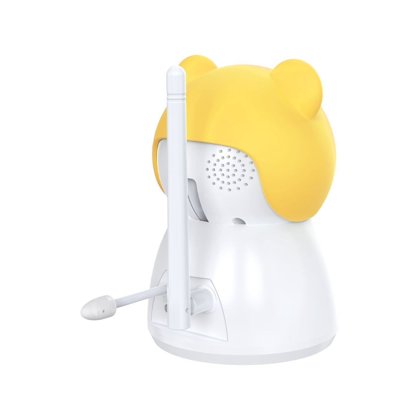 Dual Mode 5″ Baby Monitor with Night Vision & Motion Detection – Yellow