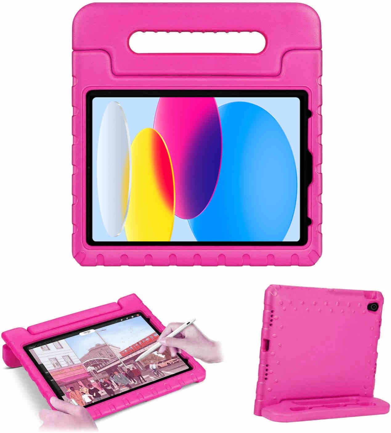 iPad 10.9" Case (10th Gen 2022), iPad 11 (A16 2025) EVA Kids School - salelink.co.nz