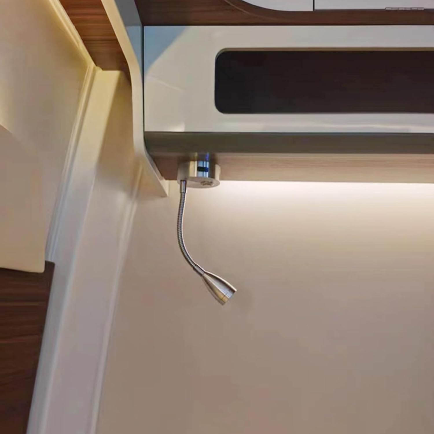 Warm White Touch Switch USB LED Spot Reading Light Caravan Boat Interior Lamp 12V - salelink.co.nz