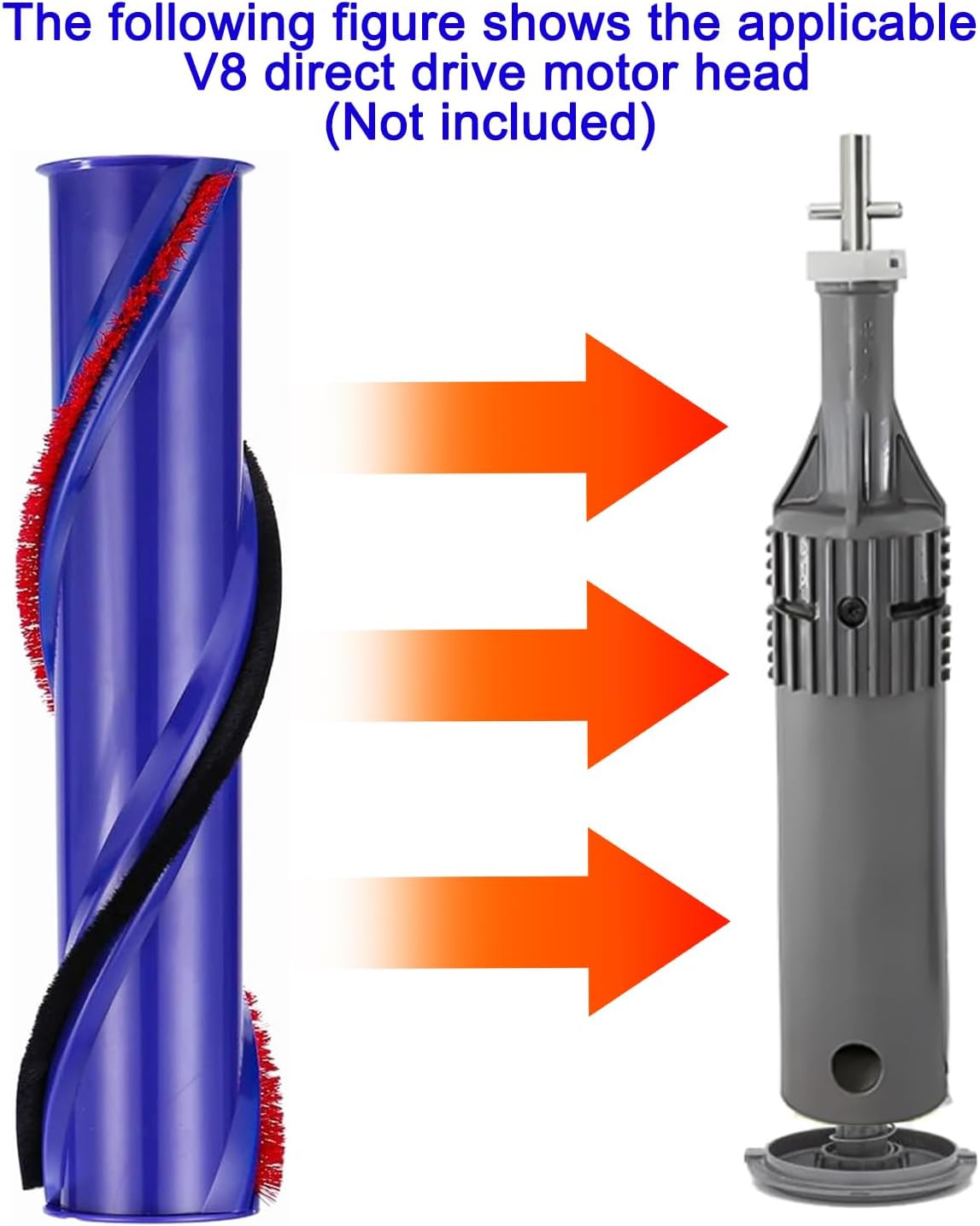 Brush Roller Brushbar For Dyson V8 - salelink.co.nz