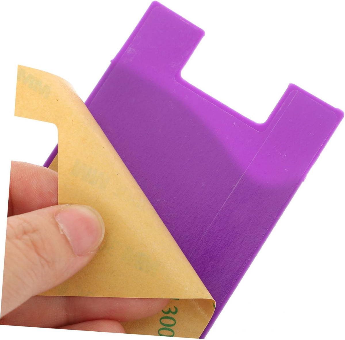 Purple Silicone Card Holder Pocket Case Wallet Pouch Sticker Cellphone Phone - salelink.co.nz