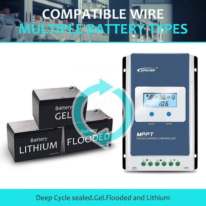 Tracer 3210AN 30A MPPT Controller Solar Charge Controller 12V / 24V - salelink.co.nz