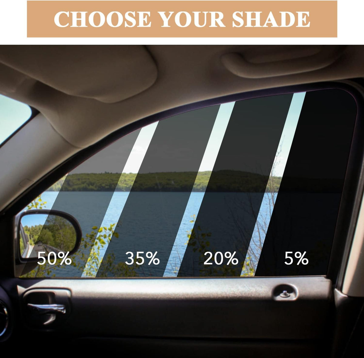 75cmX7m Window Tint Film 25% VLT