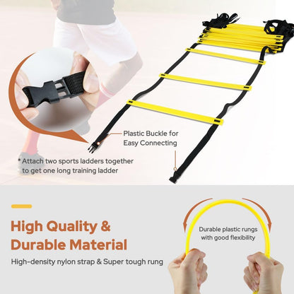 Agility Ladder Agility Training Ladder Speed 12 Rung 20ft