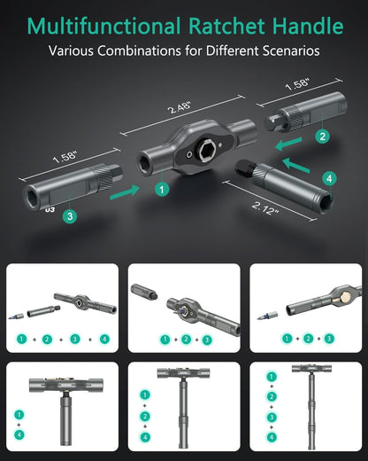 24 in 1 Magnetic Screwdriver Set