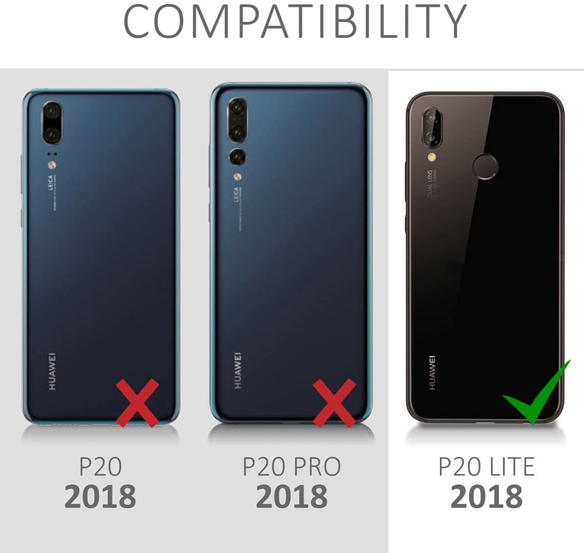Huawei P20 Lite Case Soft Gel TPU Clear Slim Ultra Thin - salelink.co.nz