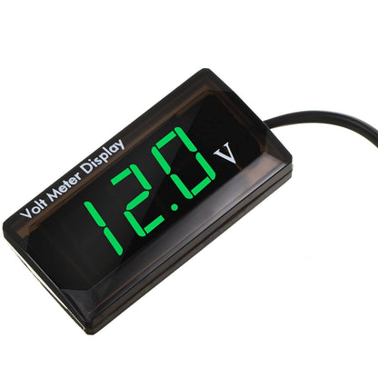 DC 12V LED Digital Monitor Volt Meter Display Battery Gauge Voltage Caravan/Car