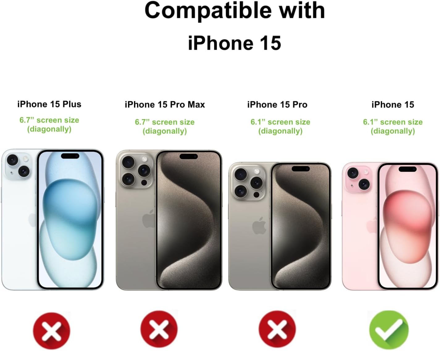 iPhone 15 Case Magsafe Clear