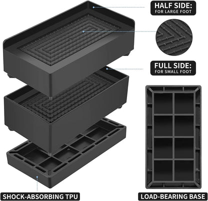 4Pcs Furniture Risers 11cm