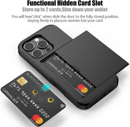 iPhone 16 Pro Max Case Card Slots Holder