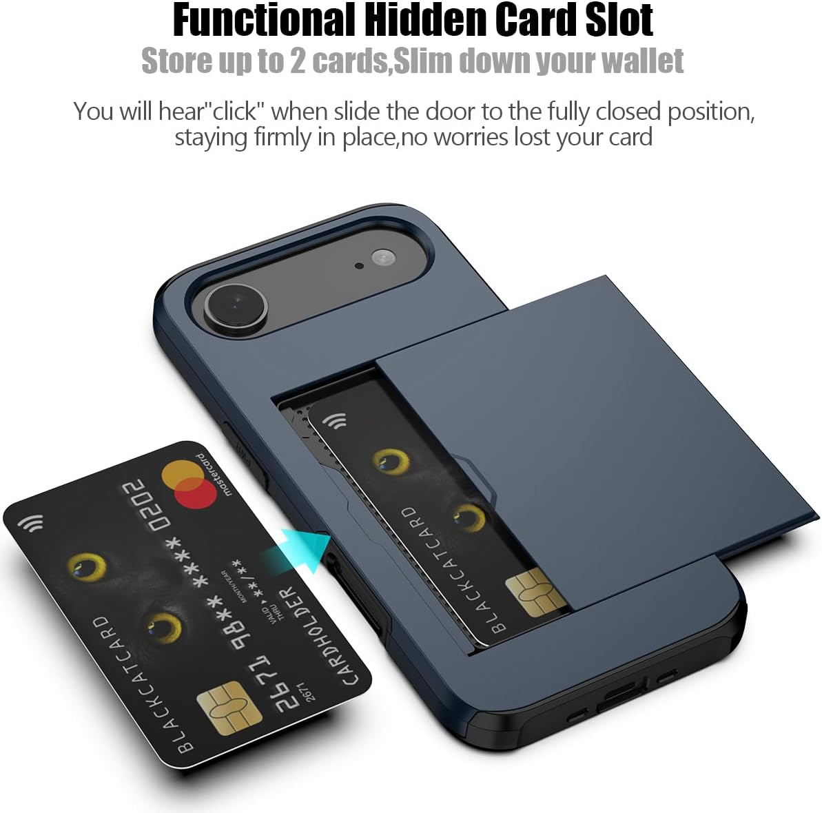 iPhone 17 Air Case Card Slots Holder