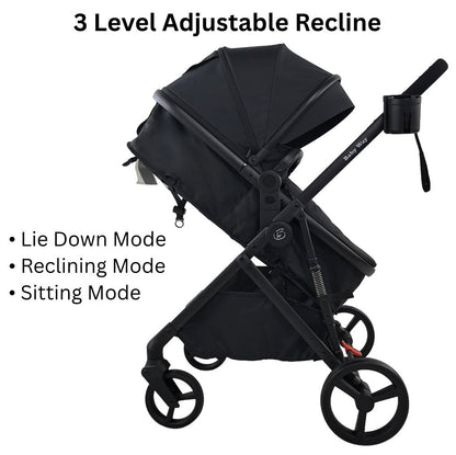 Preorder - 4in1 Crown Z Premium Stroller + Bassinet + Cloud i-Size Capsule Car Seat + Isofix Base with Leg Support Travel System