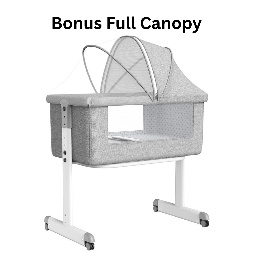 3in1 CoSleeper Baby Bassinet and Game Bed & Mattress – Adjustable Height