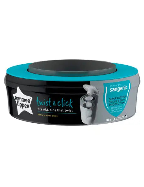 Tommee Tippee Sangenic TWIST & CLICK Nappy Disposal Refills - Babyonline
