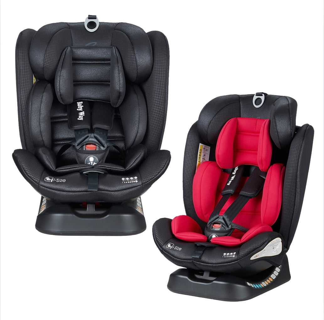 GrowSwitch iSize Convertible Car Seat for 0-12 years - RED