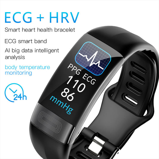 Multifunctional Health Monitor: BP, Glucose, ECG, Temp
