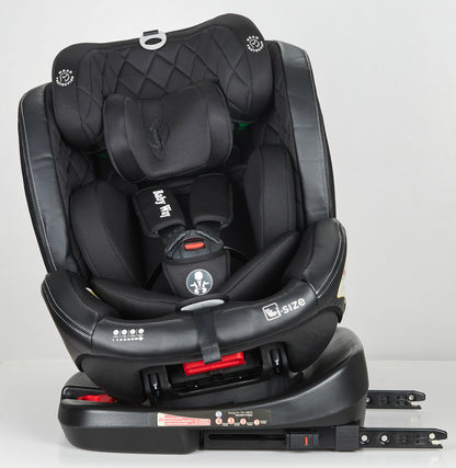 Preorder - Supra Black Bundle - 4in1 Stroller Buggy + Bassinet + Capsule with ISOFIX Base Combo with i-Size Royal 360 Rotating Convertible Car Seat