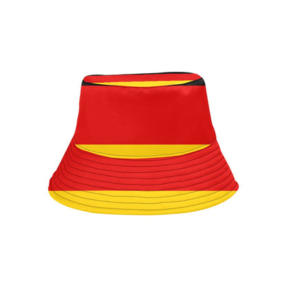 Stylish Men's Germany Flag Bucket Hat - Chino Cotton Twill, Comfortable & Fashionable