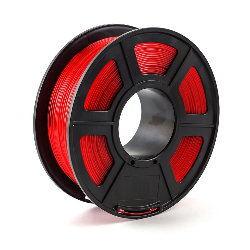 1KG PETG 1.75mm 3D Printer Printing Filament - Transparent Red