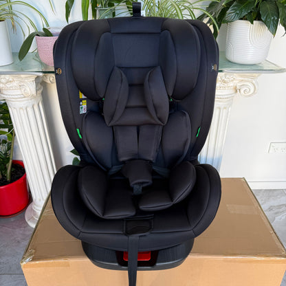 Arête Orbit 360° Rotational Car Seat — Black