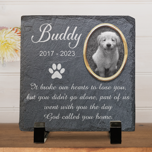 Cemetery Decorations for Grave, Pet Loss Gifts, Dog Memorial Gifts for Loss of Dog, Dog Memorial Stone, Pet Memorial Gifts, Pet Memorial Stones, Cat Memorial Gifts, Gifts for Cat Lovers