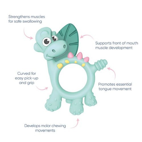 Bibado - Dawn the Dinosaur Teething Bundle