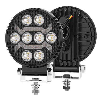 LED Work Light Spotlight with Daytime Running Light