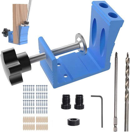 78pcs Woodworking Dowel Jig Kit - salelink.co.nz